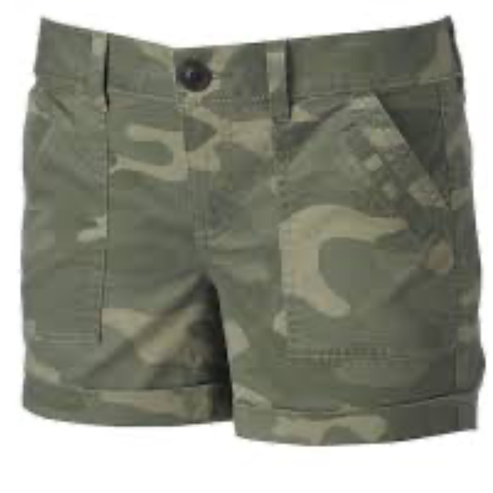SO Green Camo Shorts size 11
